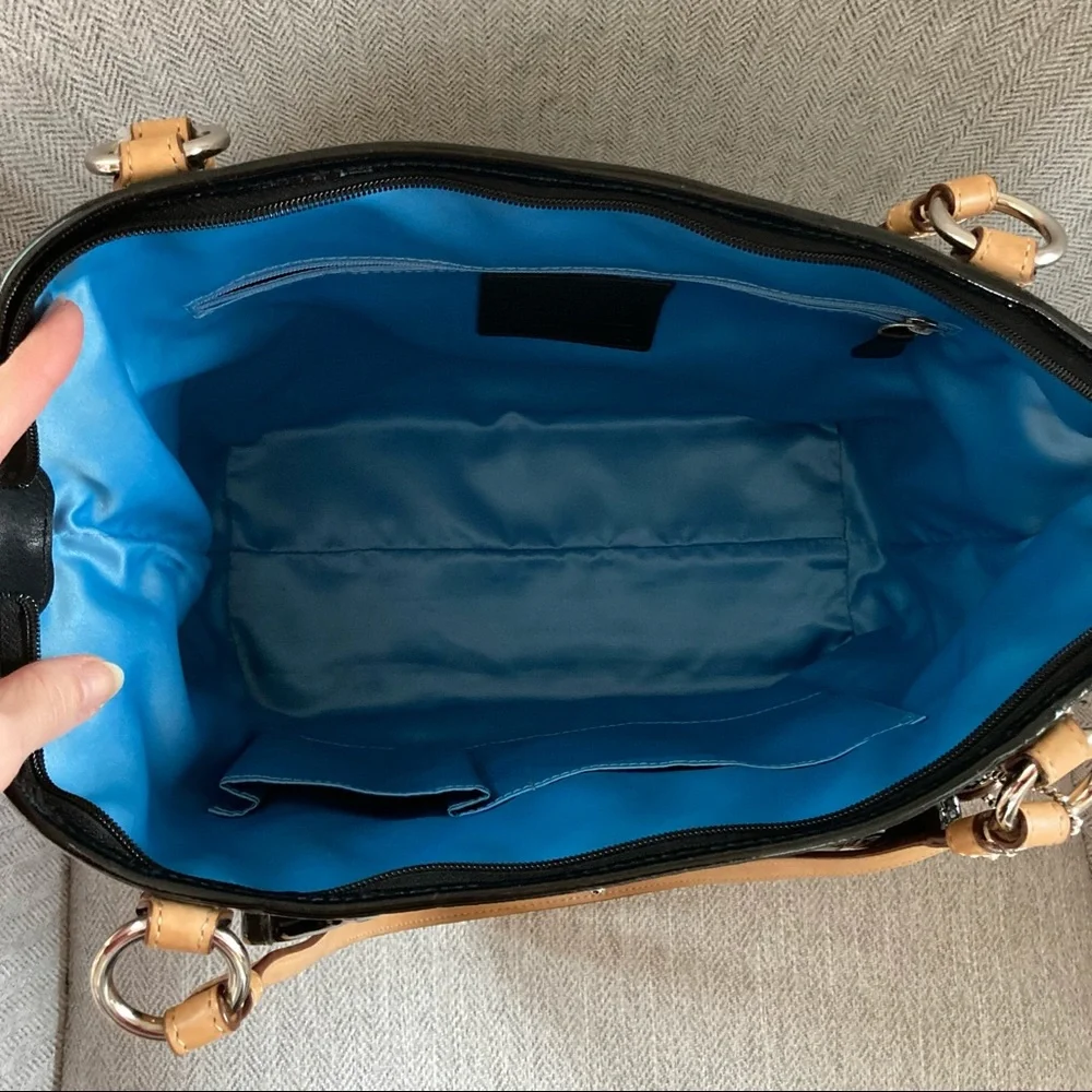 Coach Patten Vechetta Leather Shoulder Bag